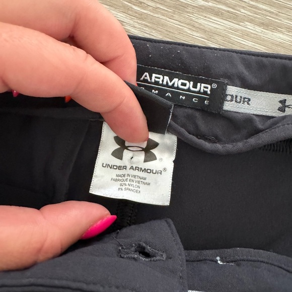 Black Under Armour Golf Bermuda shorts - Picture 5 of 8